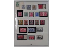 1872/1918, ungebrauchte und postfrische, bis auf Mi. 14 und 38 komplette Sammlung &nbsp;im Lindner-Falzlosalbum mit vielen Be