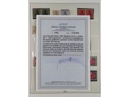 1872/1918, ungebrauchte und postfrische, bis auf Mi. 14 und 38 komplette Sammlung &nbsp;im Lindner-Falzlosalbum mit vielen Be