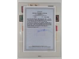 1872/1918, ungebrauchte und postfrische, bis auf Mi. 14 und 38 komplette Sammlung &nbsp;im Lindner-Falzlosalbum mit vielen Be