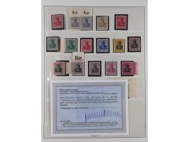 1872/1918, ungebrauchte und postfrische, bis auf Mi. 14 und 38 komplette Sammlung &nbsp;im Lindner-Falzlosalbum mit vielen Be
