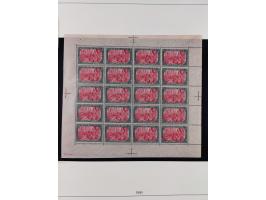 1872/1918, ungebrauchte und postfrische, bis auf Mi. 14 und 38 komplette Sammlung &nbsp;im Lindner-Falzlosalbum mit vielen Be