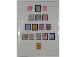 1872/1918, ungebrauchte und postfrische, bis auf Mi. 14 und 38 komplette Sammlung &nbsp;im Lindner-Falzlosalbum mit vielen Be
