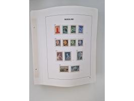 1852/1995, mostly unused and mint never hinged collection incl. official and postage due stamps with a lot of better and comp