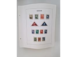 1852/1995, mostly unused and mint never hinged collection incl. official and postage due stamps with a lot of better and comp