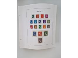 1852/1995, mostly unused and mint never hinged collection incl. official and postage due stamps with a lot of better and comp