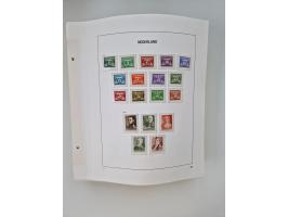 1852/1995, mostly unused and mint never hinged collection incl. official and postage due stamps with a lot of better and comp