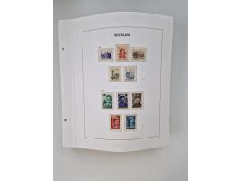 1852/1995, mostly unused and mint never hinged collection incl. official and postage due stamps with a lot of better and comp