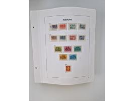 1852/1995, mostly unused and mint never hinged collection incl. official and postage due stamps with a lot of better and comp