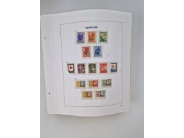 1852/1995, mostly unused and mint never hinged collection incl. official and postage due stamps with a lot of better and comp