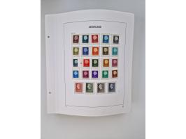 1852/1995, mostly unused and mint never hinged collection incl. official and postage due stamps with a lot of better and comp