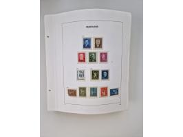 1852/1995, mostly unused and mint never hinged collection incl. official and postage due stamps with a lot of better and comp