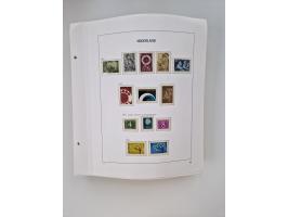 1852/1995, mostly unused and mint never hinged collection incl. official and postage due stamps with a lot of better and comp