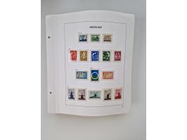 1852/1995, mostly unused and mint never hinged collection incl. official and postage due stamps with a lot of better and comp