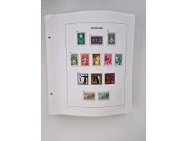 1852/1995, mostly unused and mint never hinged collection incl. official and postage due stamps with a lot of better and comp