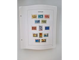 1852/1995, mostly unused and mint never hinged collection incl. official and postage due stamps with a lot of better and comp