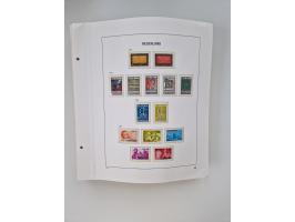 1852/1995, mostly unused and mint never hinged collection incl. official and postage due stamps with a lot of better and comp