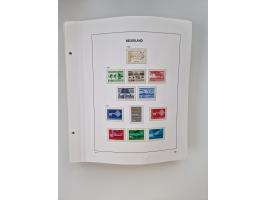 1852/1995, mostly unused and mint never hinged collection incl. official and postage due stamps with a lot of better and comp