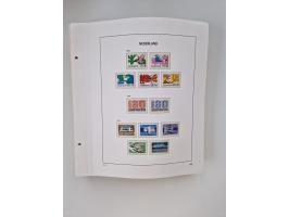 1852/1995, mostly unused and mint never hinged collection incl. official and postage due stamps with a lot of better and comp