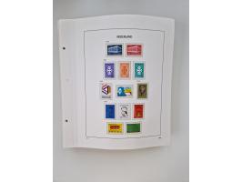 1852/1995, mostly unused and mint never hinged collection incl. official and postage due stamps with a lot of better and comp