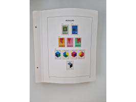 1852/1995, mostly unused and mint never hinged collection incl. official and postage due stamps with a lot of better and comp