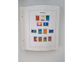 1852/1995, mostly unused and mint never hinged collection incl. official and postage due stamps with a lot of better and comp