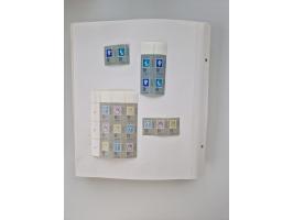 1852/1995, mostly unused and mint never hinged collection incl. official and postage due stamps with a lot of better and comp