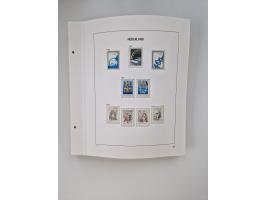 1852/1995, mostly unused and mint never hinged collection incl. official and postage due stamps with a lot of better and comp