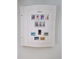 1852/1995, mostly unused and mint never hinged collection incl. official and postage due stamps with a lot of better and comp