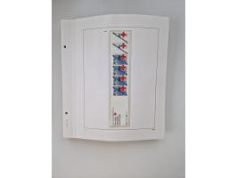 1852/1995, mostly unused and mint never hinged collection incl. official and postage due stamps with a lot of better and comp