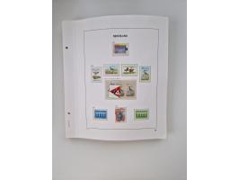 1852/1995, mostly unused and mint never hinged collection incl. official and postage due stamps with a lot of better and comp