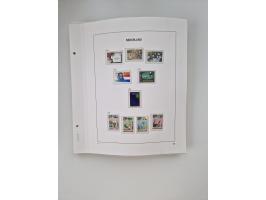 1852/1995, mostly unused and mint never hinged collection incl. official and postage due stamps with a lot of better and comp