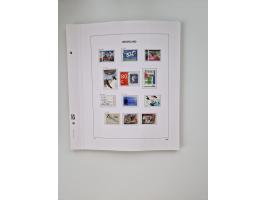 1852/1995, mostly unused and mint never hinged collection incl. official and postage due stamps with a lot of better and comp