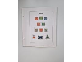 1852/1995, mostly unused and mint never hinged collection incl. official and postage due stamps with a lot of better and comp