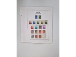 1852/1995, mostly unused and mint never hinged collection incl. official and postage due stamps with a lot of better and comp