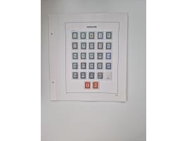 1852/1995, mostly unused and mint never hinged collection incl. official and postage due stamps with a lot of better and comp