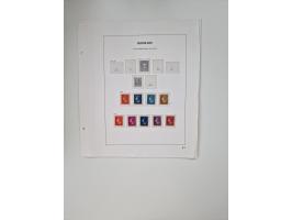 1852/1995, mostly unused and mint never hinged collection incl. official and postage due stamps with a lot of better and comp