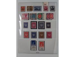 1919/32, meist postfrische Sammlung im Lindner-Falzlosalbum komplett mit vielen Besonderheiten. Infla mit vielen Farben und u