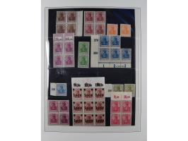 1919/32, meist postfrische Sammlung im Lindner-Falzlosalbum komplett mit vielen Besonderheiten. Infla mit vielen Farben und u