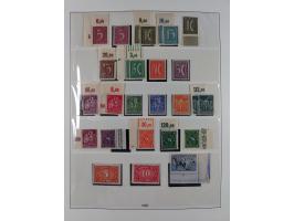 1919/32, meist postfrische Sammlung im Lindner-Falzlosalbum komplett mit vielen Besonderheiten. Infla mit vielen Farben und u