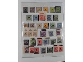 1919/32, meist postfrische Sammlung im Lindner-Falzlosalbum komplett mit vielen Besonderheiten. Infla mit vielen Farben und u