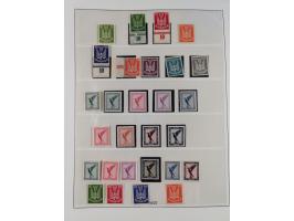 1919/32, meist postfrische Sammlung im Lindner-Falzlosalbum komplett mit vielen Besonderheiten. Infla mit vielen Farben und u