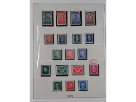 1919/32, meist postfrische Sammlung im Lindner-Falzlosalbum komplett mit vielen Besonderheiten. Infla mit vielen Farben und u