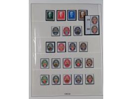 1919/32, meist postfrische Sammlung im Lindner-Falzlosalbum komplett mit vielen Besonderheiten. Infla mit vielen Farben und u