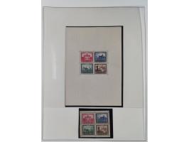 1919/32, meist postfrische Sammlung im Lindner-Falzlosalbum komplett mit vielen Besonderheiten. Infla mit vielen Farben und u