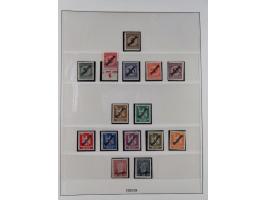 1919/32, meist postfrische Sammlung im Lindner-Falzlosalbum komplett mit vielen Besonderheiten. Infla mit vielen Farben und u