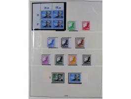 1933/45, meist postfrische Sammlung im Lindner-Falzlosalbum komplett mit vielen Besonderheiten. Mi. 482-495 postfrisch, Höchs