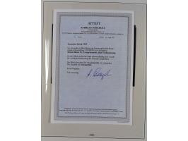 1933/45, meist postfrische Sammlung im Lindner-Falzlosalbum komplett mit vielen Besonderheiten. Mi. 482-495 postfrisch, Höchs