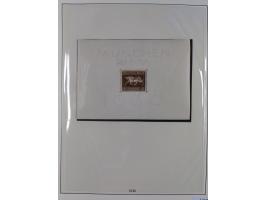 1933/45, meist postfrische Sammlung im Lindner-Falzlosalbum komplett mit vielen Besonderheiten. Mi. 482-495 postfrisch, Höchs