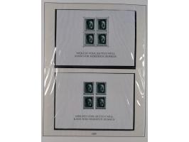 1933/45, meist postfrische Sammlung im Lindner-Falzlosalbum komplett mit vielen Besonderheiten. Mi. 482-495 postfrisch, Höchs