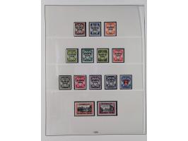 1933/45, meist postfrische Sammlung im Lindner-Falzlosalbum komplett mit vielen Besonderheiten. Mi. 482-495 postfrisch, Höchs